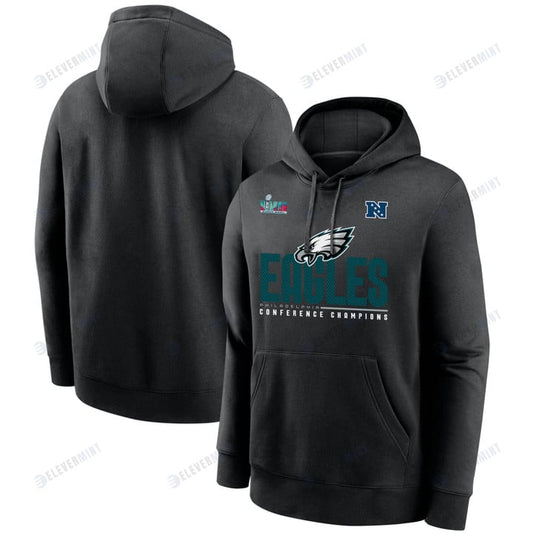 Philadelphia Eagles NFC Conference Champions Black Pullover Hoodie