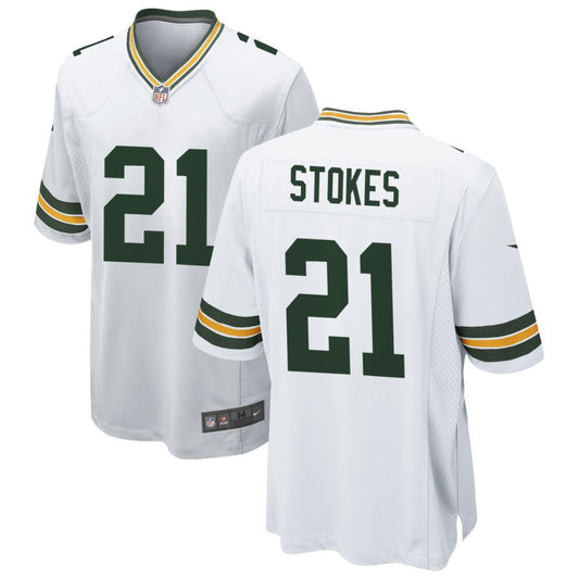 Eric Stokes Green Bay Packers Nike Game Jersey - White