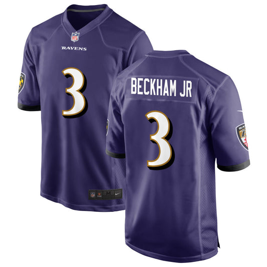 Odell Beckham Jr Baltimore Ravens Nike Game Jersey - White