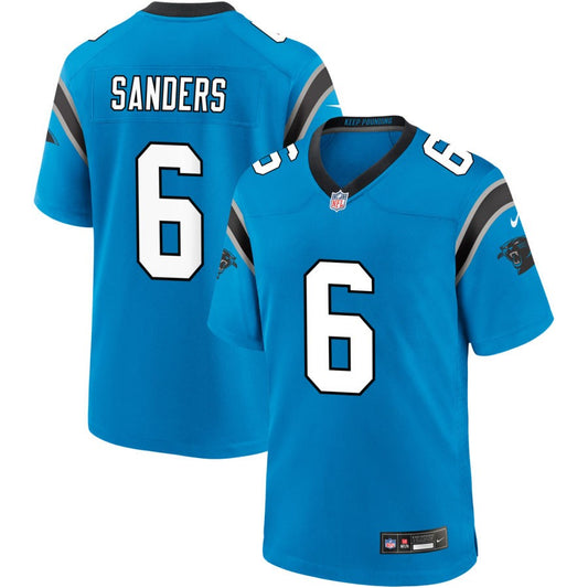 Miles Sanders  Carolina Panthers Nike Alternate Game Jersey - Blue