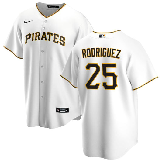 Endy Rodriguez Pittsburgh Pirates Nike Home Replica Jersey - White