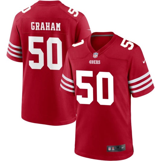 Jalen Graham San Francisco 49ers Nike Jersey - Scarlet