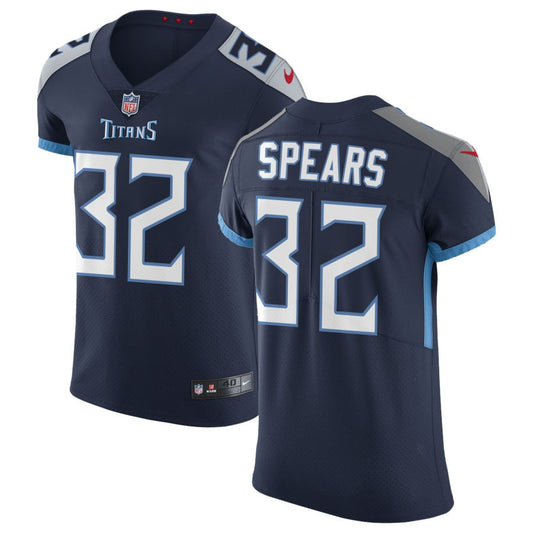 Tyjae Spears Tennessee Titans Nike Vapor Untouchable Elite Jersey - Navy