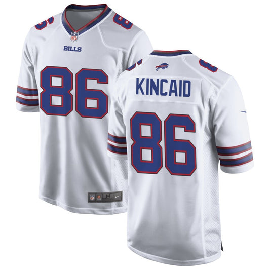 Dalton Kincaid Buffalo Bills Nike Game Jersey - White