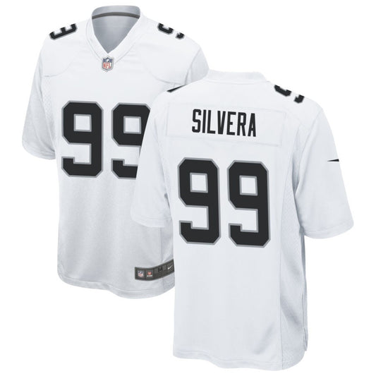 Nesta Jade Silvera Las Vegas Raiders Nike Game Jersey - White