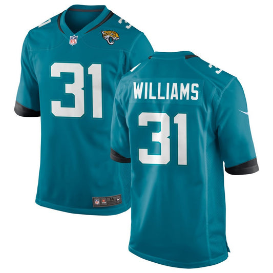 Darious Williams Jacksonville Jaguars Nike Alternate Game Jersey - Teal