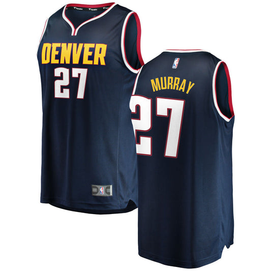 Jamal Murray Denver Nuggets Fanatics Branded 2018/19 Fast Break Replica Jersey Navy - Icon Edition