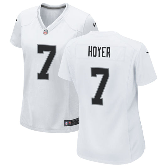 Brian Hoyer Las Vegas Raiders Nike Women's Game Jersey - White