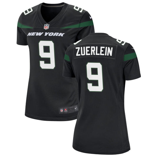 Greg Zuerlein New York Jets Nike Women's Alternate Game Jersey - Stealth Black