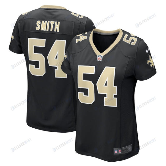 Jaylon Smith 54 New Orleans Saints Women Team Game Jersey - Black