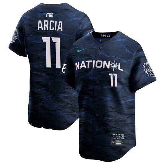 Orlando Arcia  National League Nike 2023 MLB All-Star Game Pick-A-Player Limited Jersey - Royal