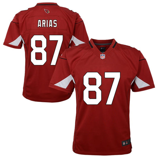 Daniel Arias Arizona Cardinals Nike Youth Team Game Jersey - Cardinal