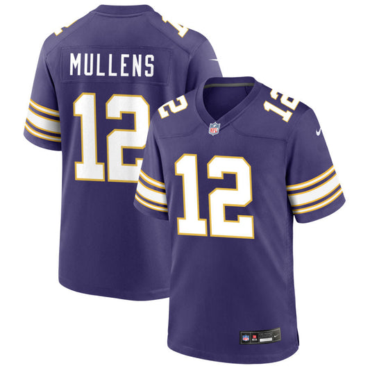 Nick Mullens Minnesota Vikings Nike Classic Game Jersey - Purple