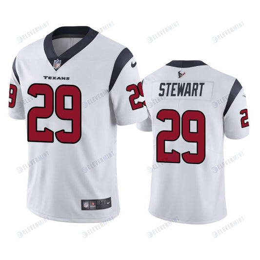 Houston Texans M.J. Stewart 29 White Vapor Limited Jersey - Men's