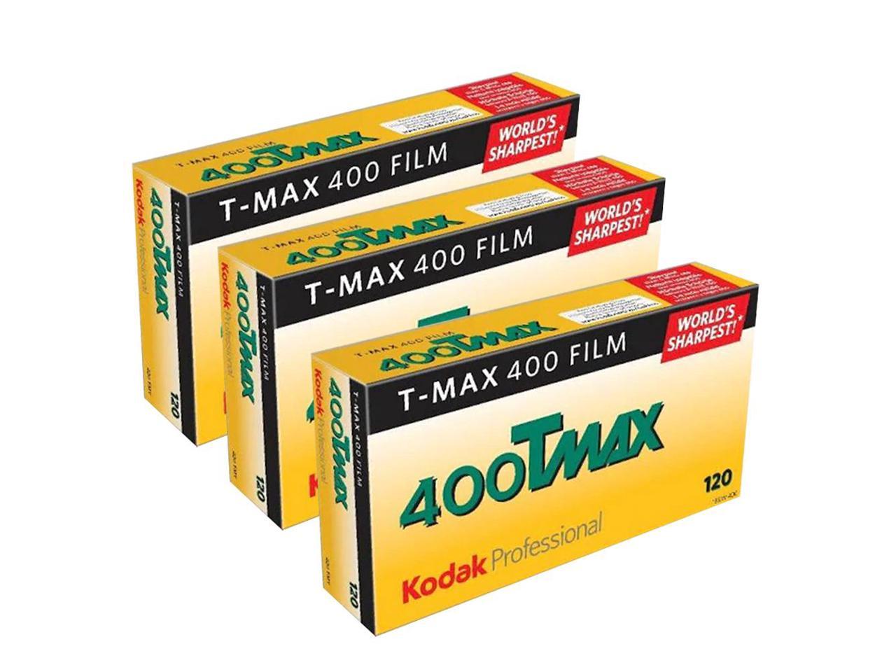 3x Kodak 856 8214 Professional 400 Tmax Black White 400 Negative Film 5 Roll