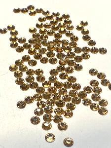 Golden Shadow Multi-Size Flatback Crystal Rhinestones $8.00