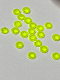 UV Neon Jonquil Flatback Crystal Rhinestones Multipack