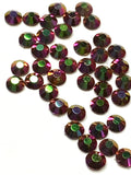 Rainbow Rose Golden AB Multi-Size Flatback Crystal Rhinestones